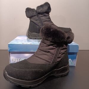 Easy Dry by Easy Street Frosty Waterproof Boots (Women) Size 6